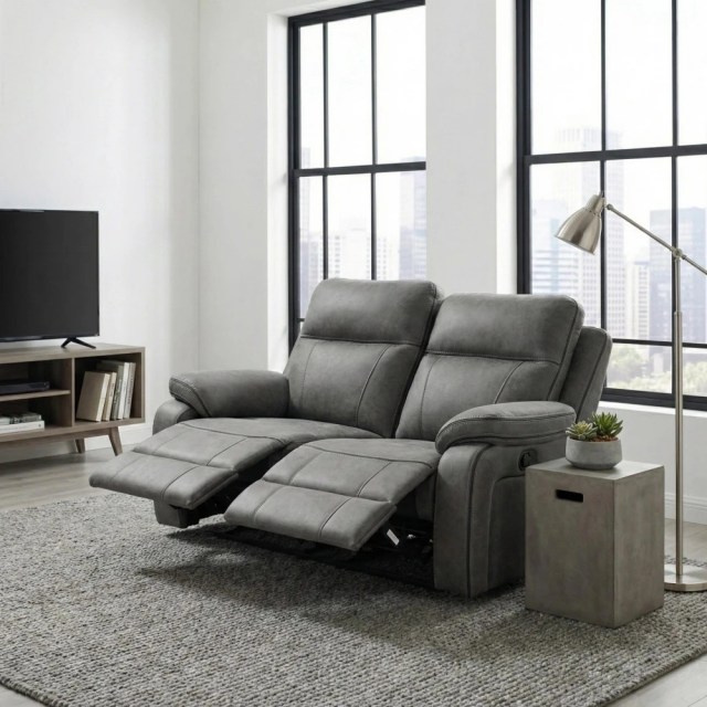 Ambiente 2 C gris recliner